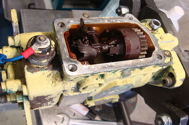 Pompe Bosch VE corrodée